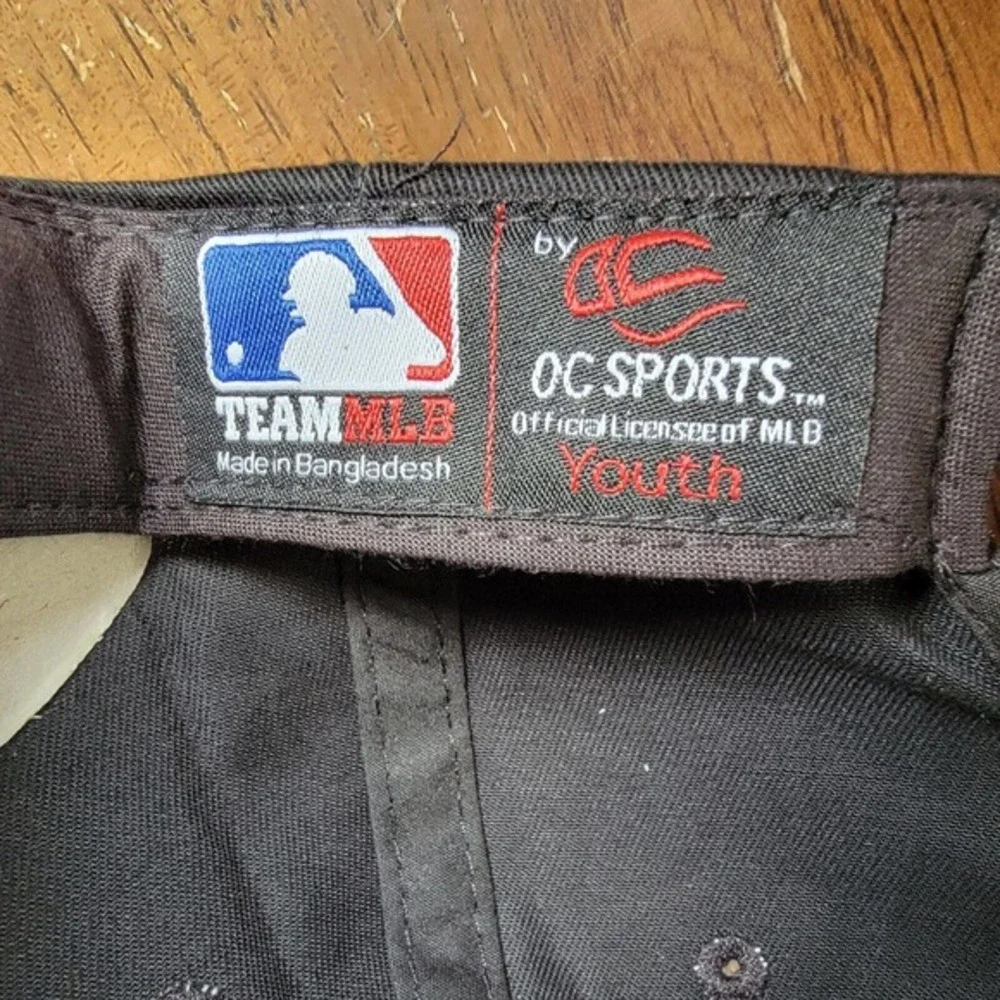 San Francisco Giants‎ Hat SF Logo Team MLB Baseball OC Sports Youth Cap Black